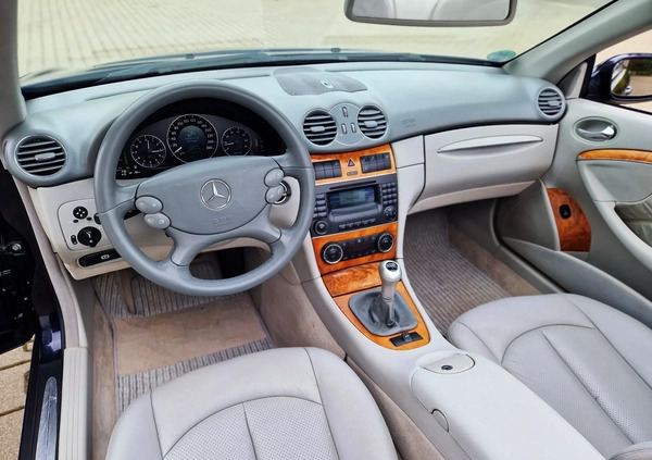 Mercedes-Benz CLK cena 28900 przebieg: 147000, rok produkcji 2005 z Gościno małe 742